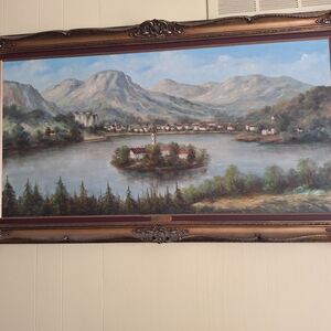 Scenic Landscape Framed Art Print